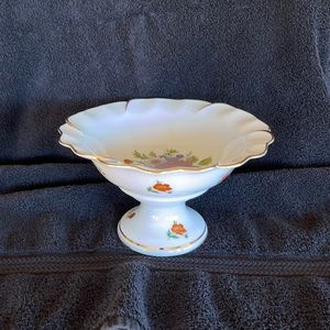Porcelaine Hand Embellished Limoges Bowl/Dish